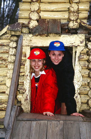 18 year old beauty Agnes takes great care in flaunting perky tits in the nude